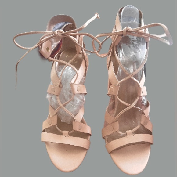 NWOT Banana Republic Ghillie/Gladiator style shoe sz 7.5 - Picture 3 of 6